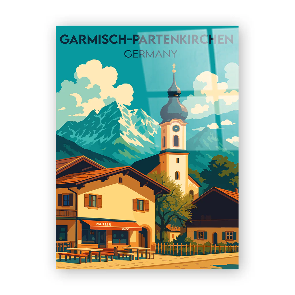 garmisch-partenkirchen acryl_ohnerahmen