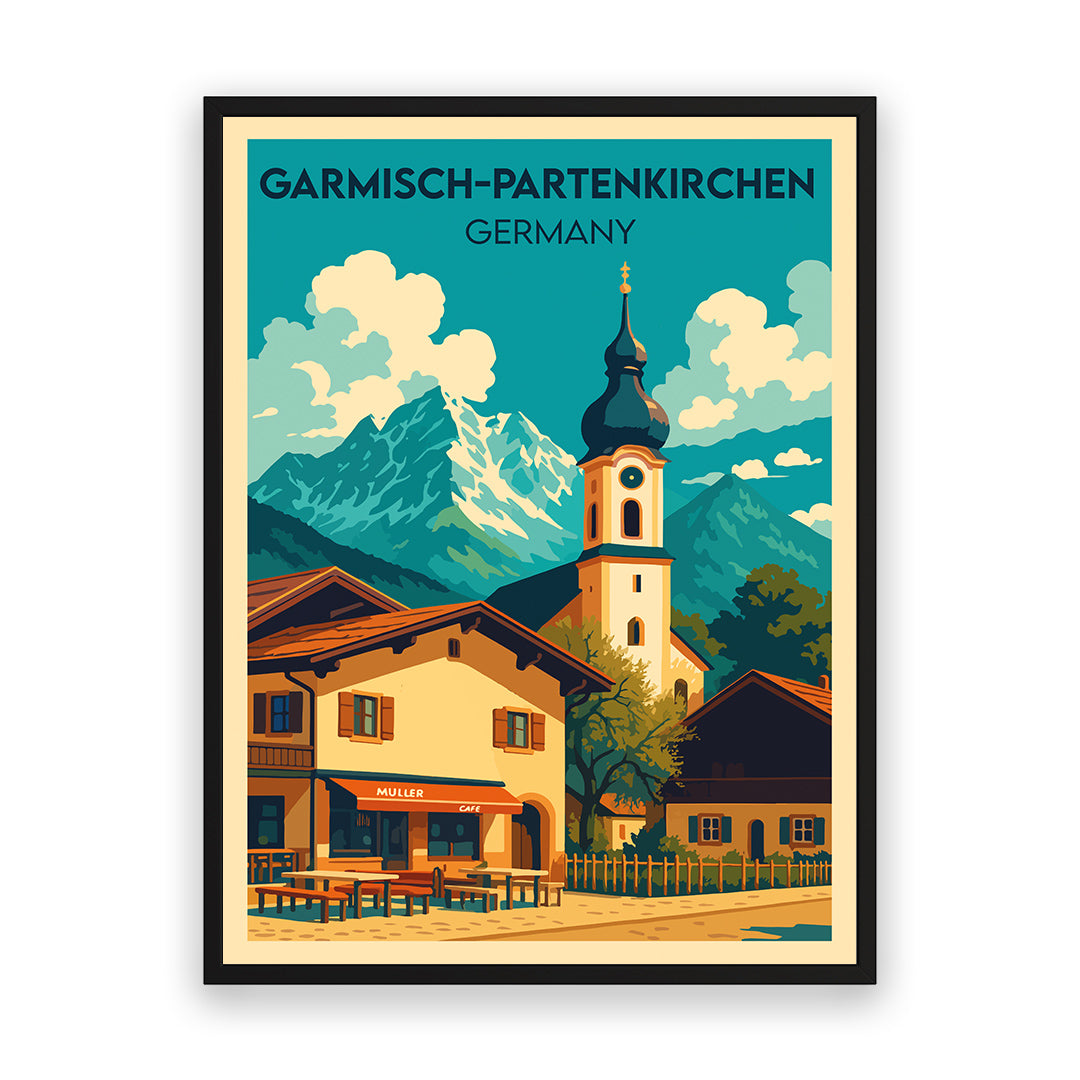 Garmisch Patenkirchen Deutschland Kunstdruck