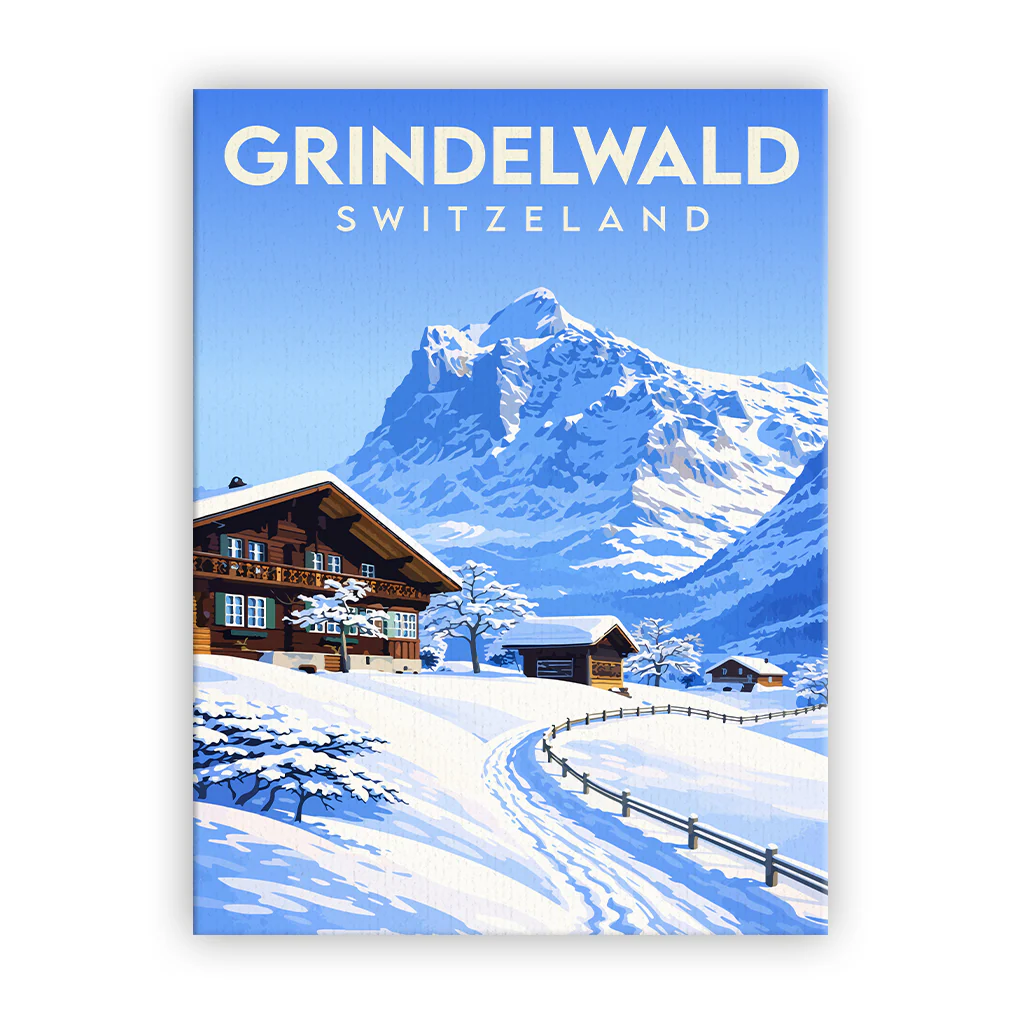 grindelwald leinwand_ohnerahmen