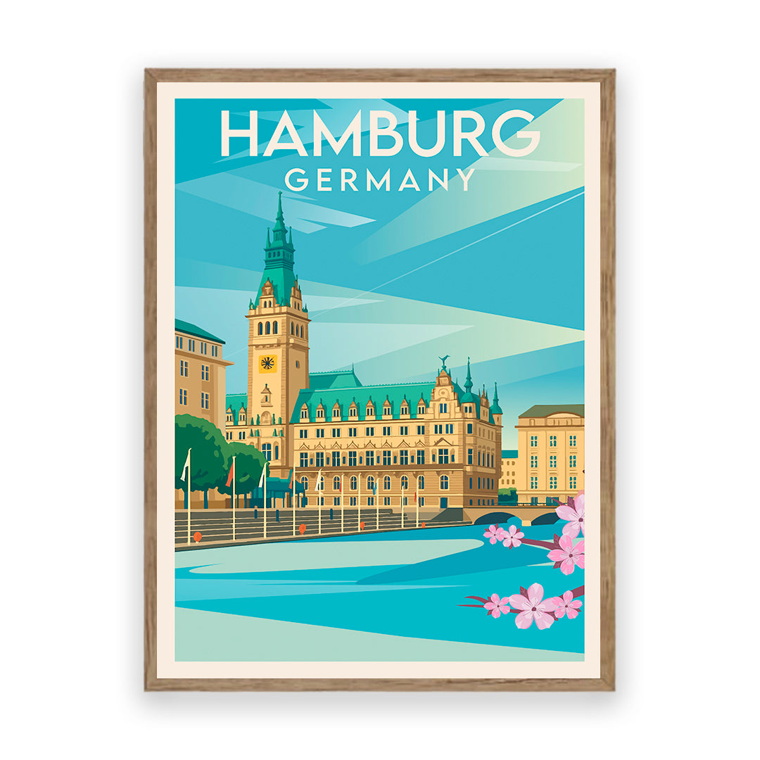 Hamburg Deutschland Kunstdruck
