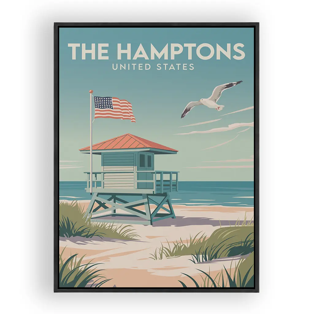 hamptons alu_rahmen_schwarz