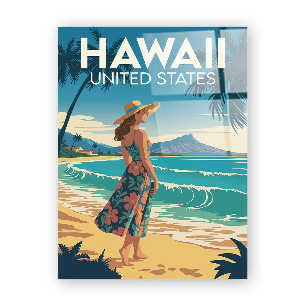 hawaii acryl_ohnerahmen