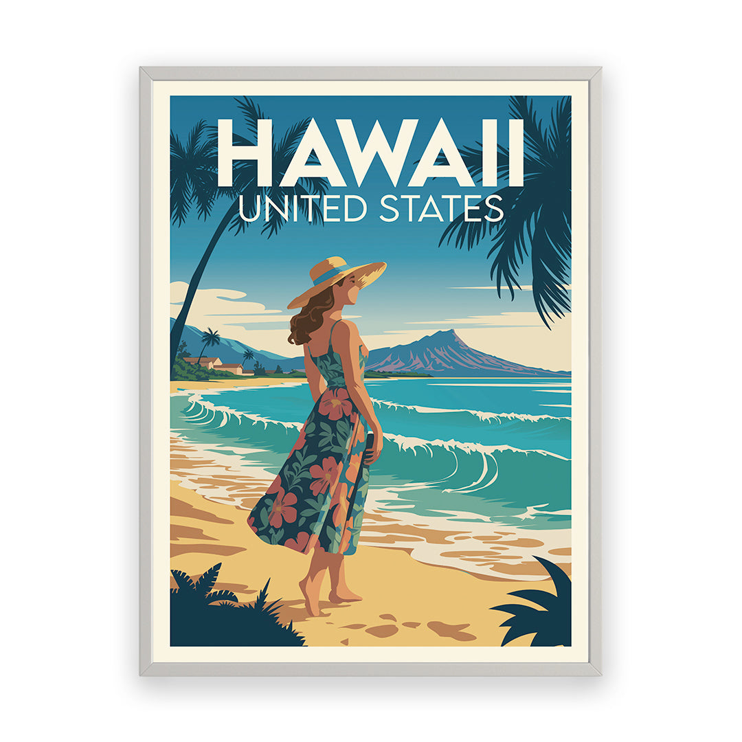 Hawaii USA Kunstdruck