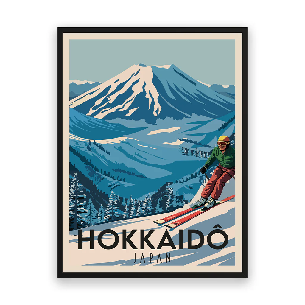 hokkaido poster_rahmen_schwarz