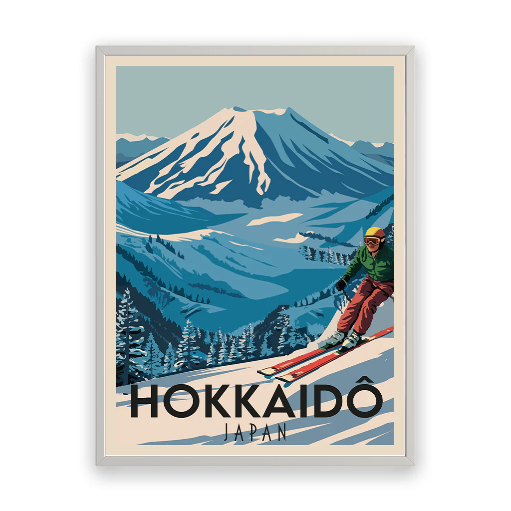 hokkaido poster_rahmen_weiss