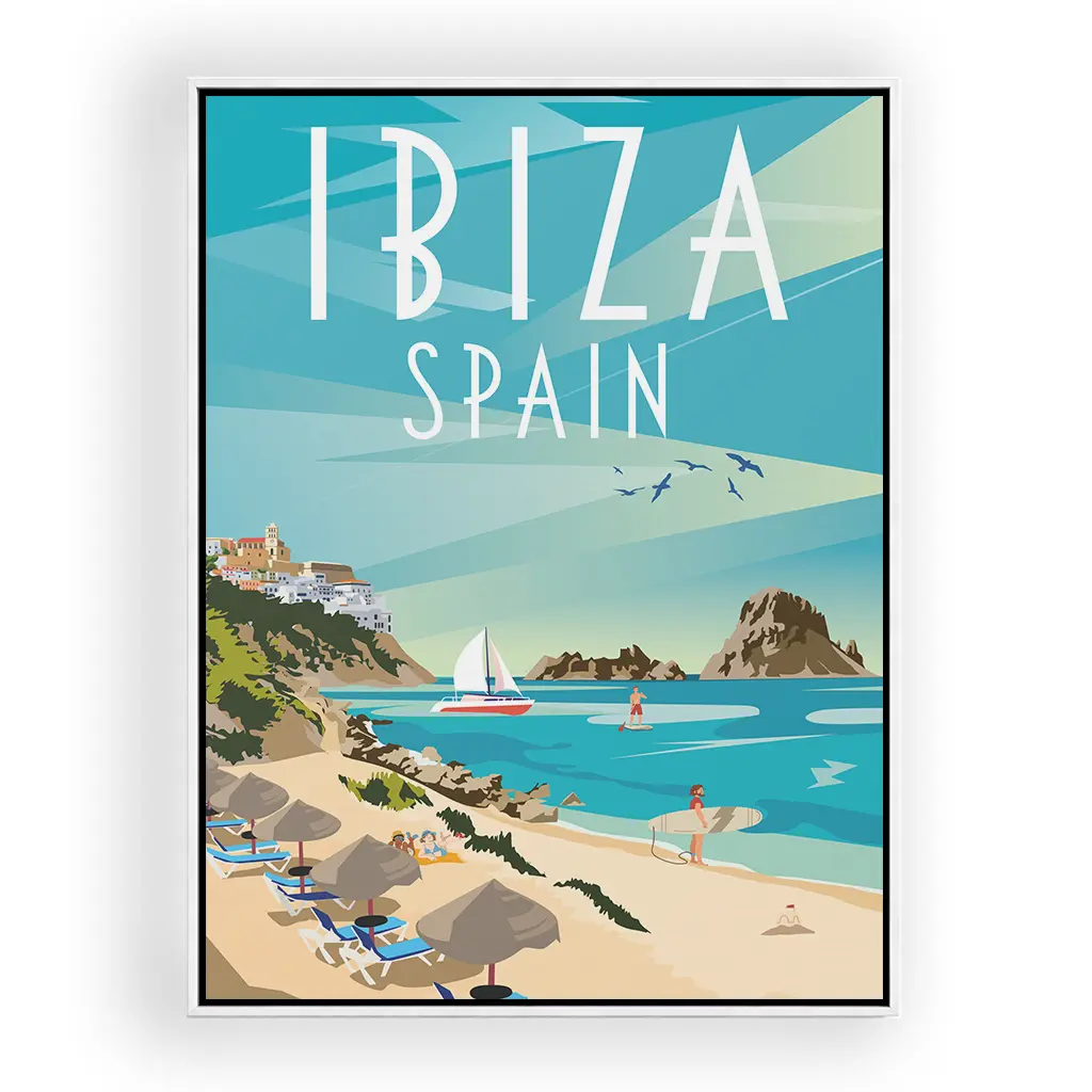 ibiza Alu Rahmen Weiss