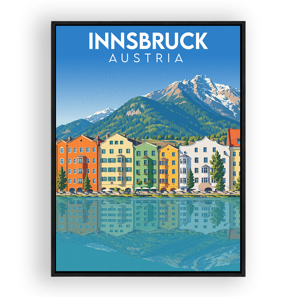 innsbruck leinwand_rahmen_schwarz