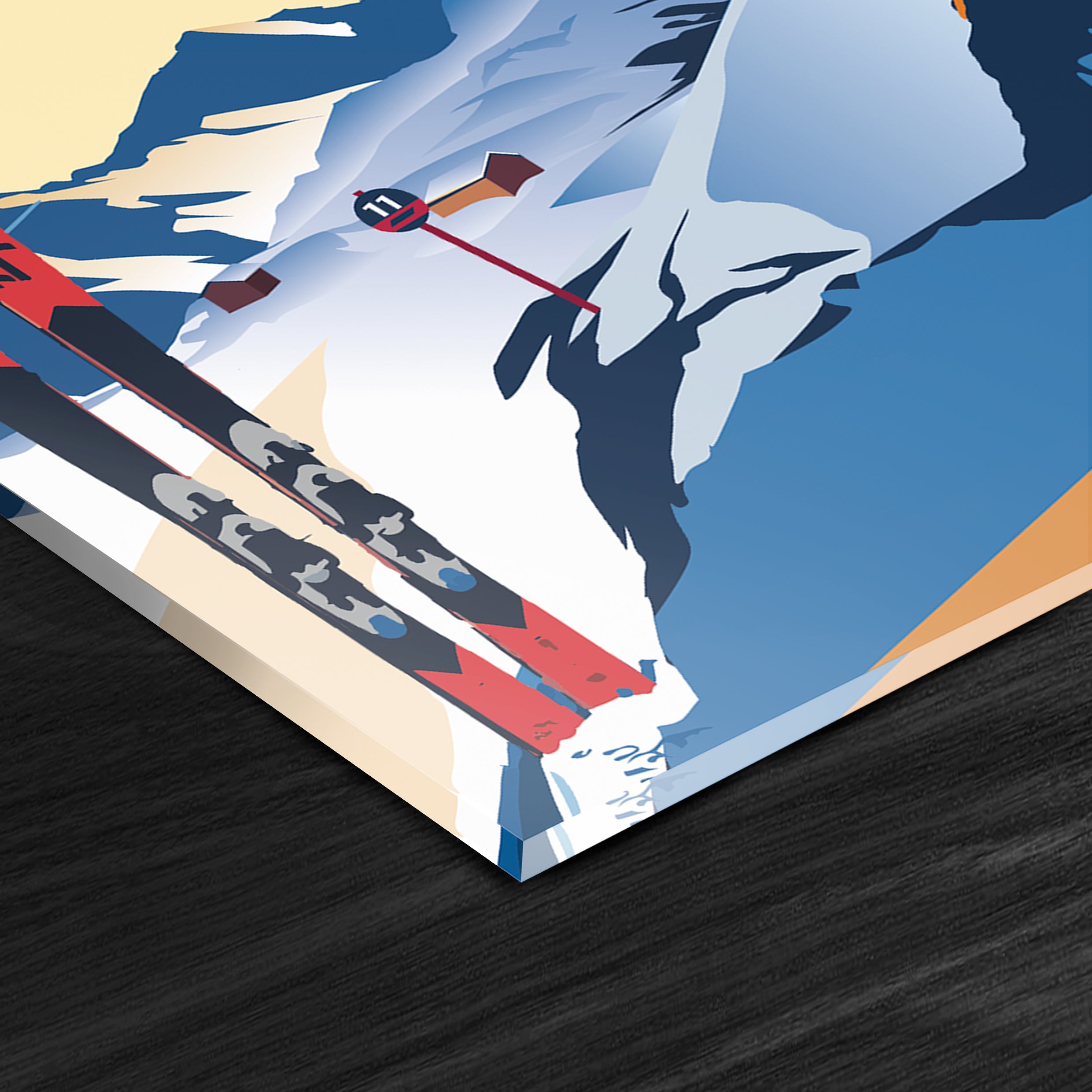 Ischgl Österreich Acryldruck