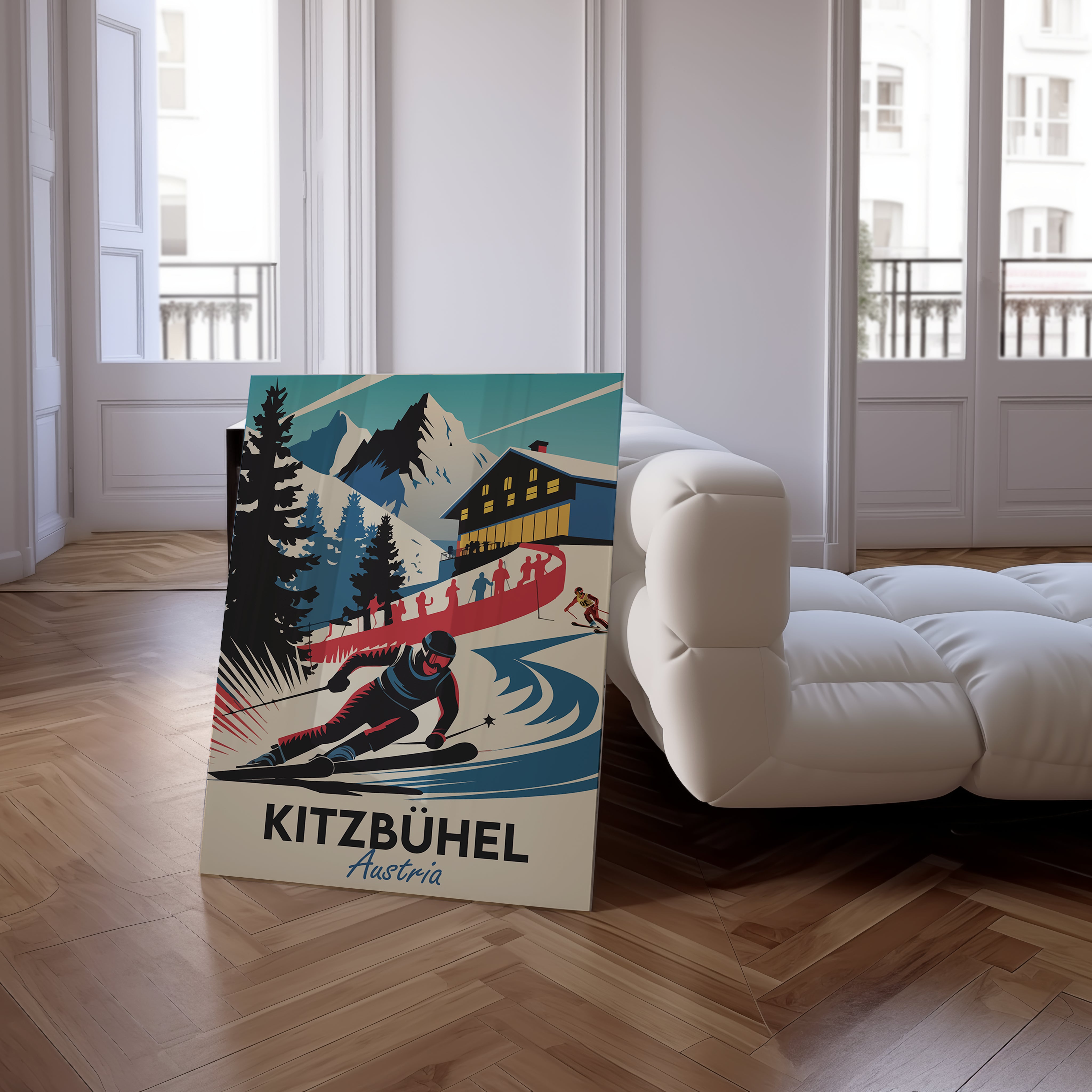 Kitzbühel Österreich Acryldruck