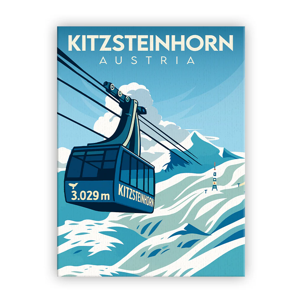 kitzsteinhorn leinwand_ohnerahmen