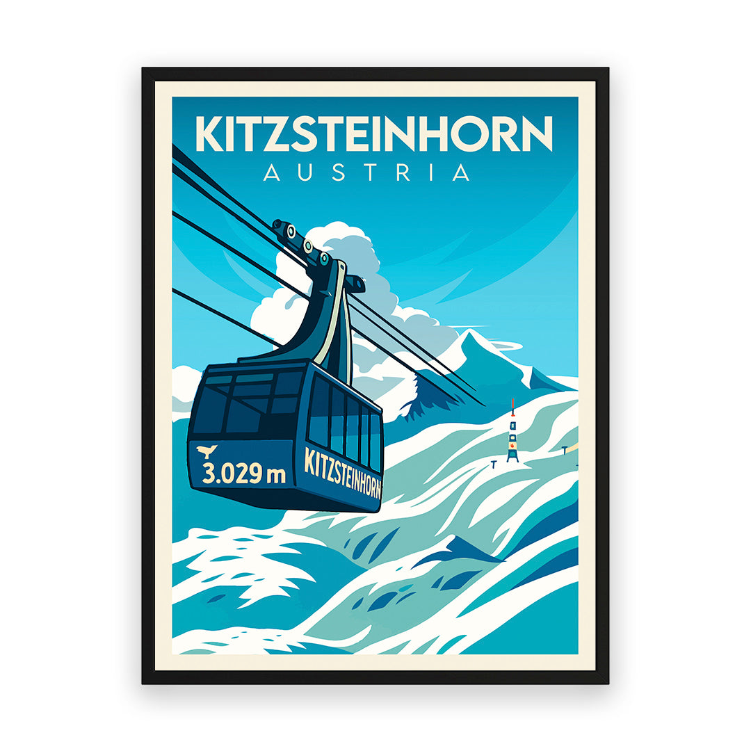 Kitzsteinhorn Österreich Kunstdruck