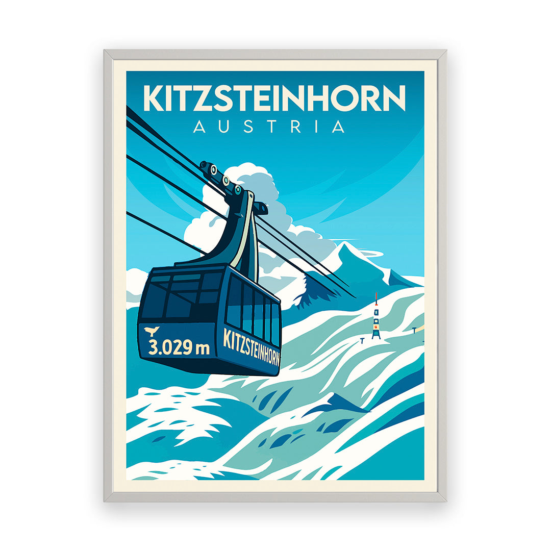 Kitzsteinhorn Österreich Kunstdruck