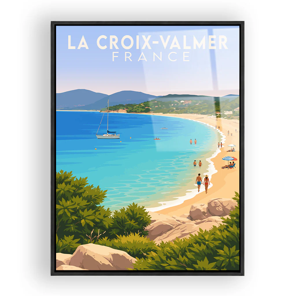 la-croix-valmer acryl_rahmen_schwarz