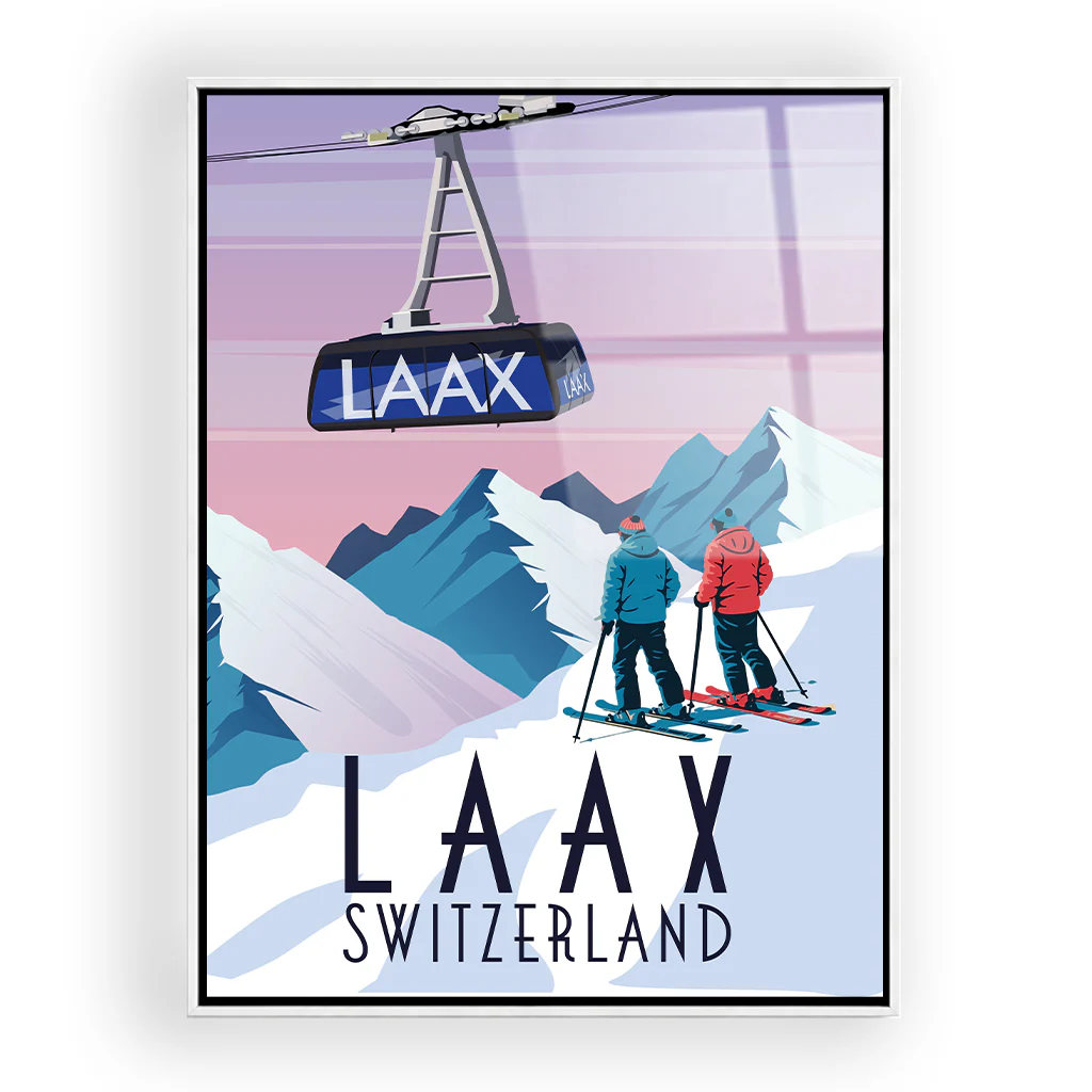 laax acryl_rahmen_weiss
