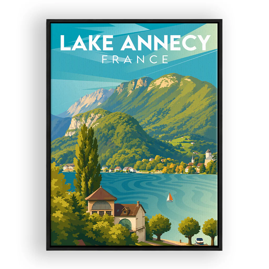 lake-annecy leinwand_rahmen_schwarz