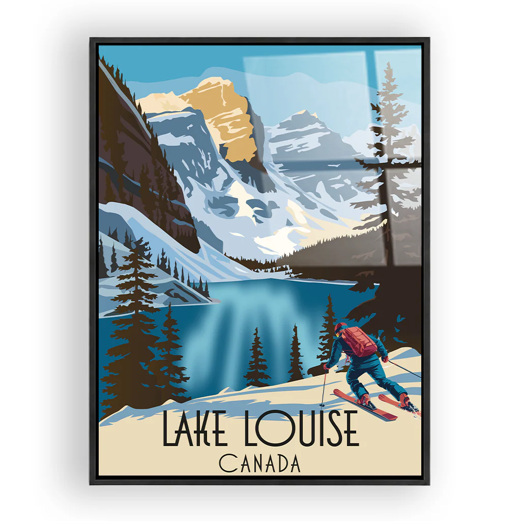 lake-louise acryl_rahmen_schwarz
