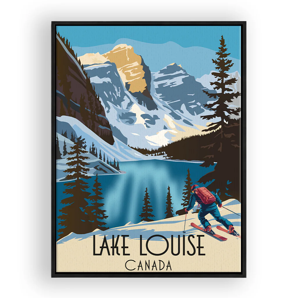lake-louise leinwand_rahmen_schwarz