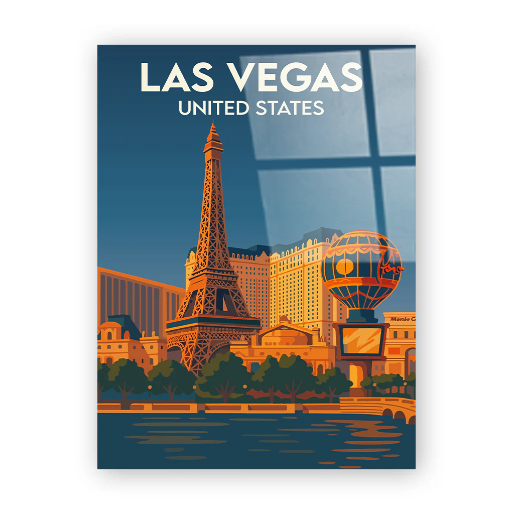 las-vegas acryl_ohnerahmen