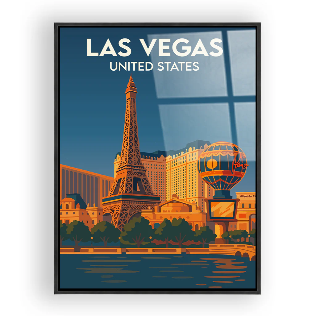 las-vegas acryl_rahmen_schwarz