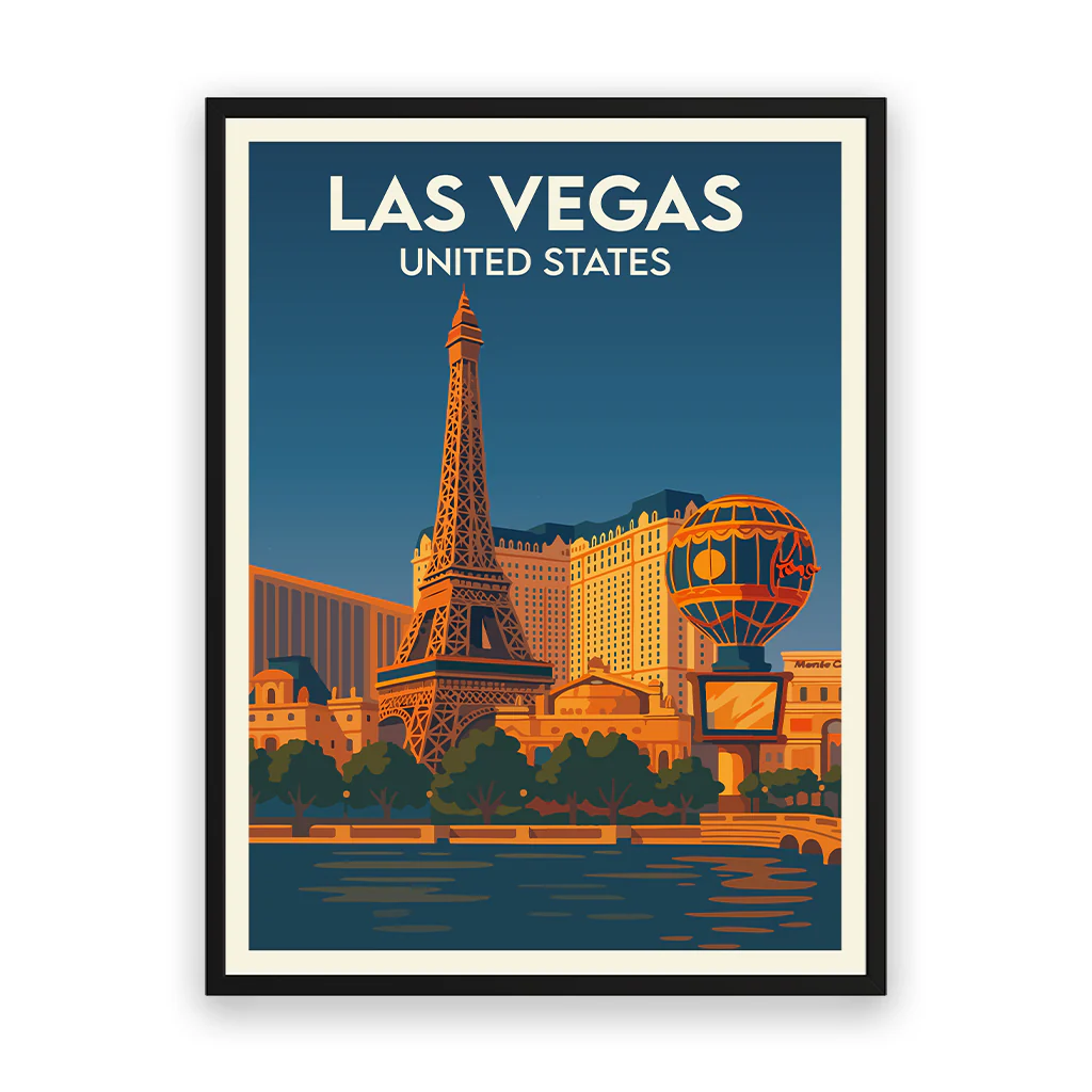 las-vegas poster_rahmen_schwarz