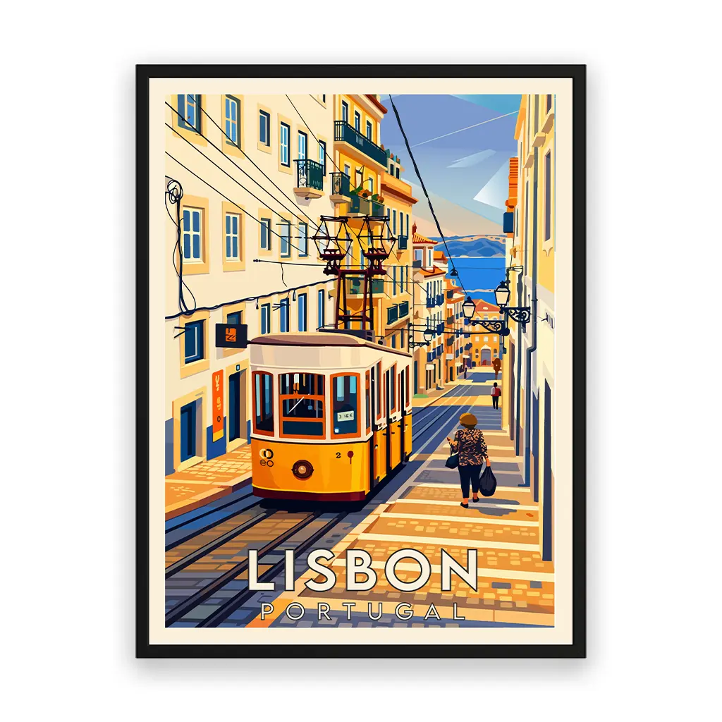 lisbon poster_rahmen_schwarz