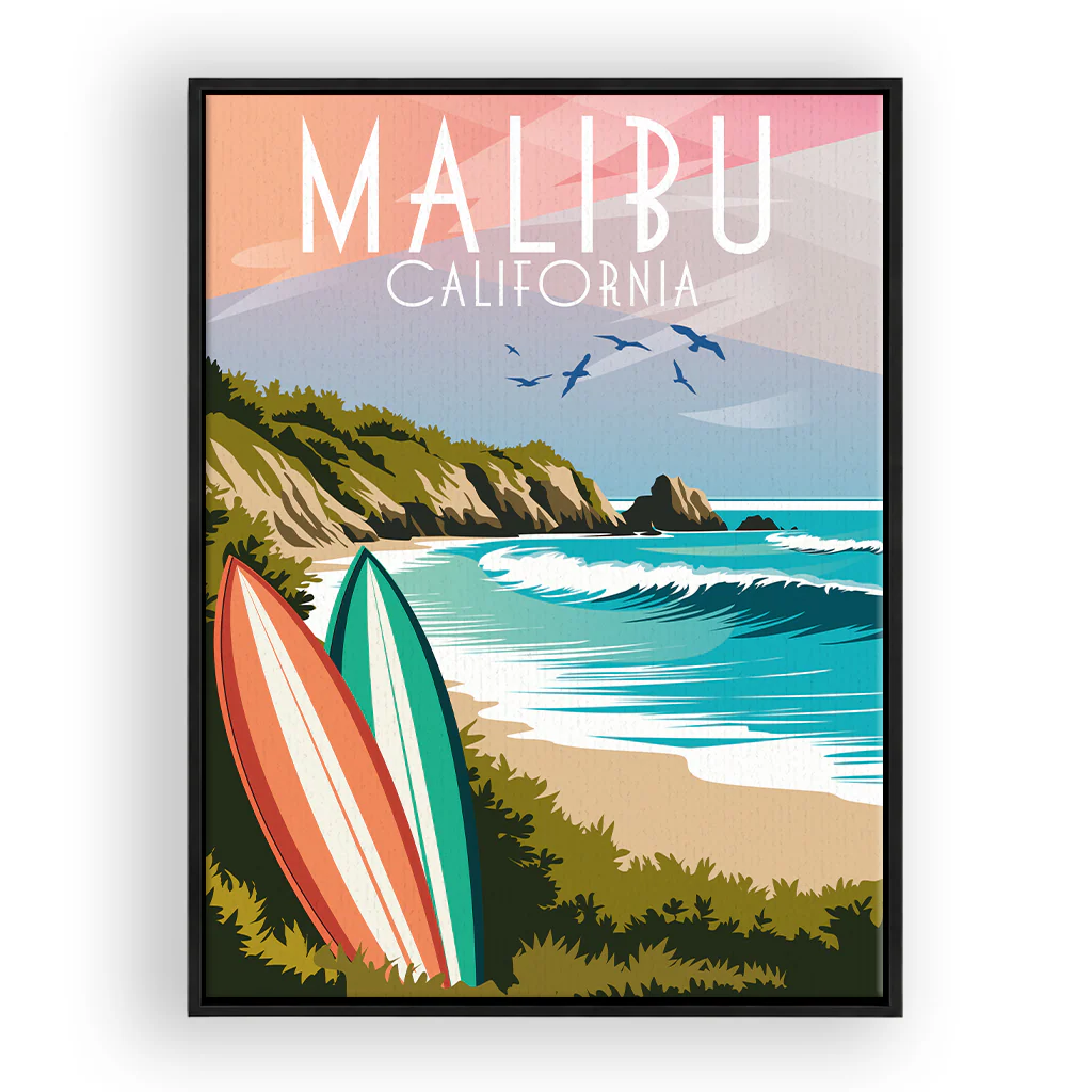malibu leinwand_rahmen_schwarz