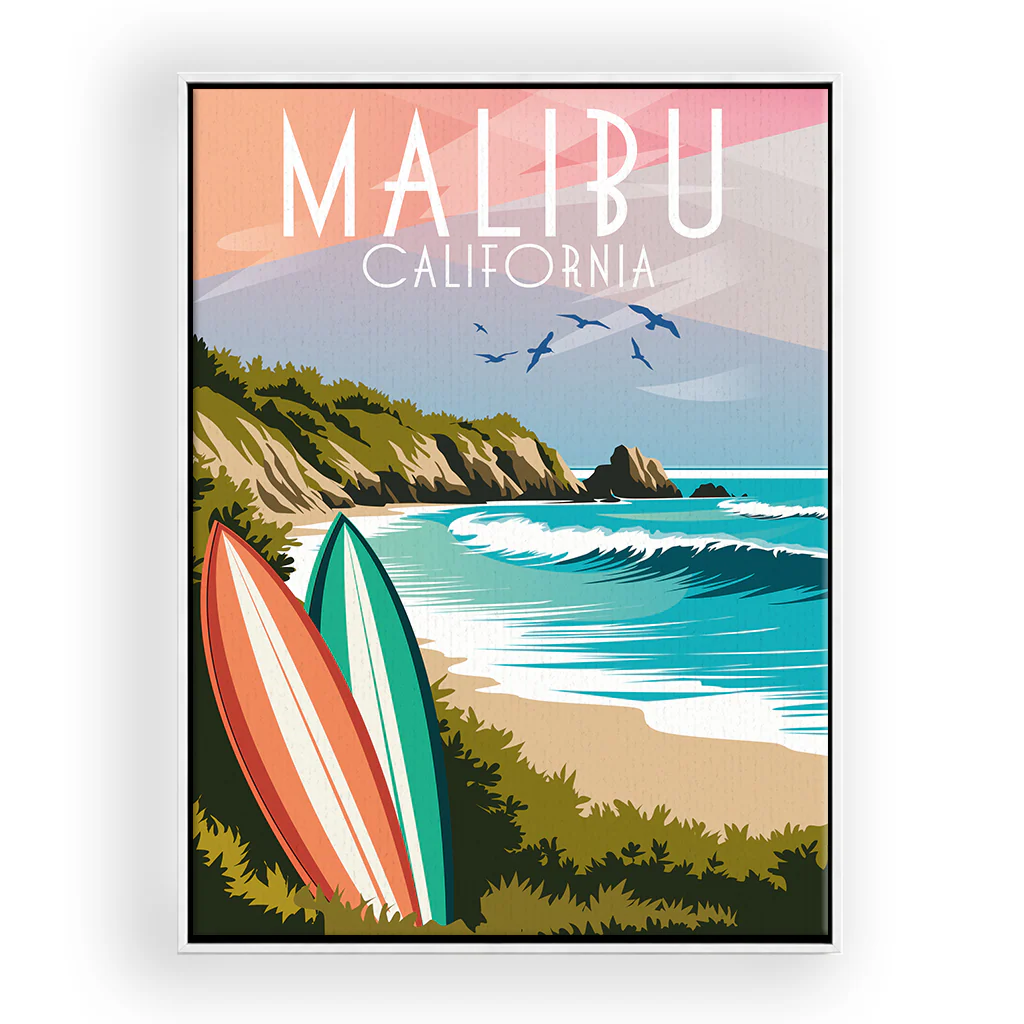 malibu leinwand_rahmen_weiss