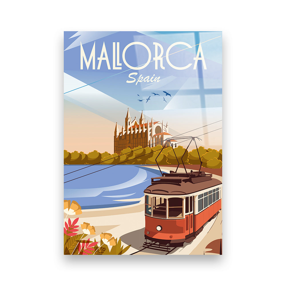 Mallorca Spanien Acryldruck