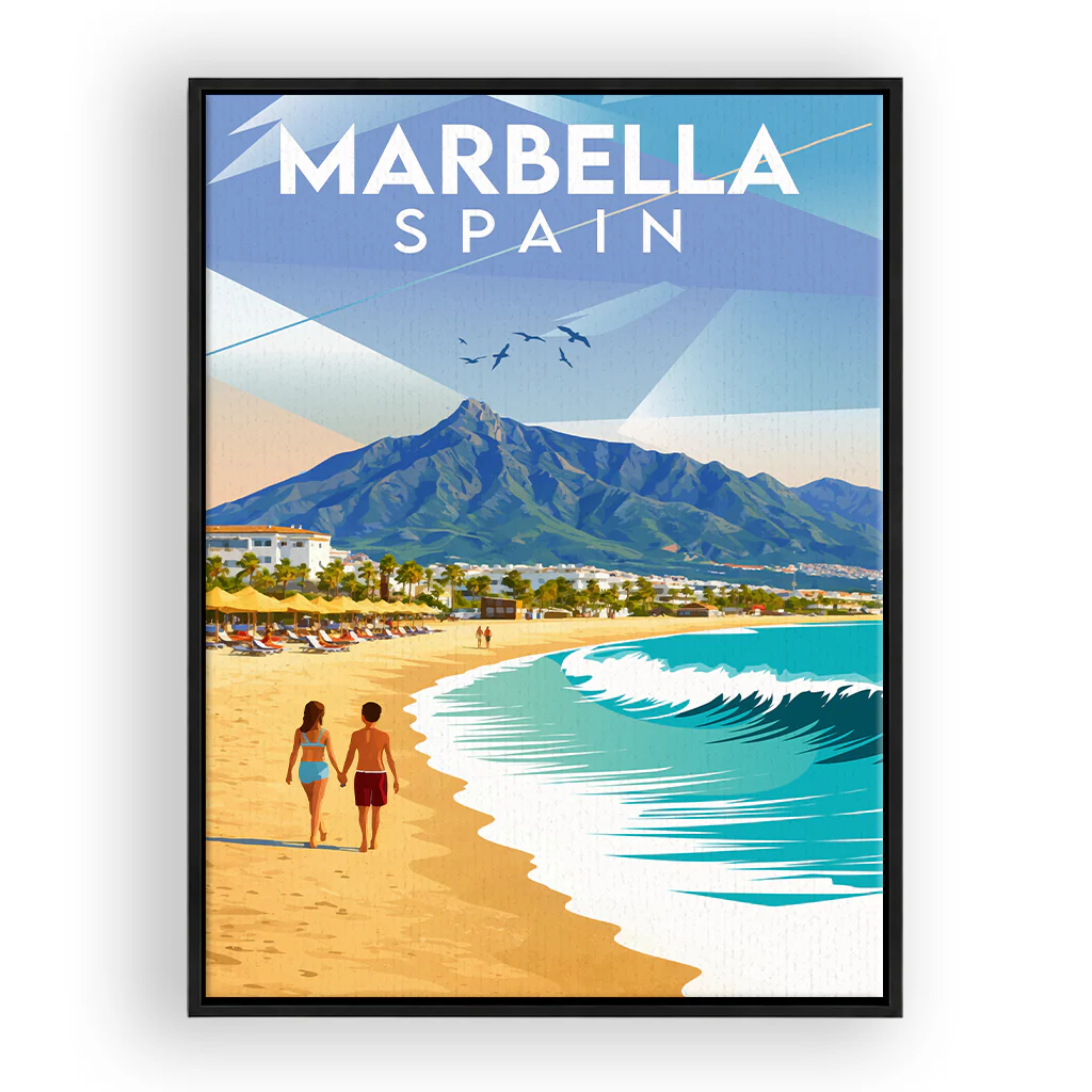 marbella leinwand_rahmen_schwarz