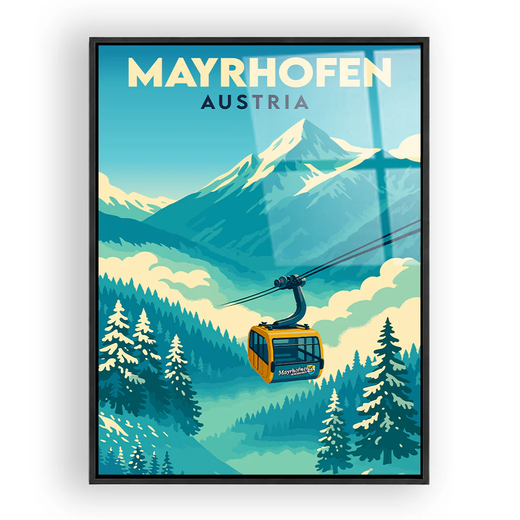 mayrhofen acryl_rahmen_schwarz