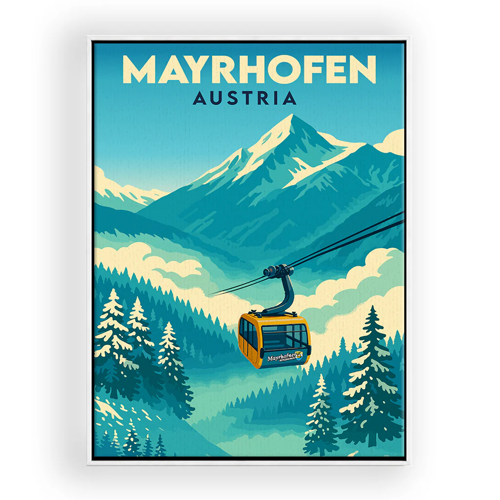 mayrhofen leinwand_rahmen_weiss