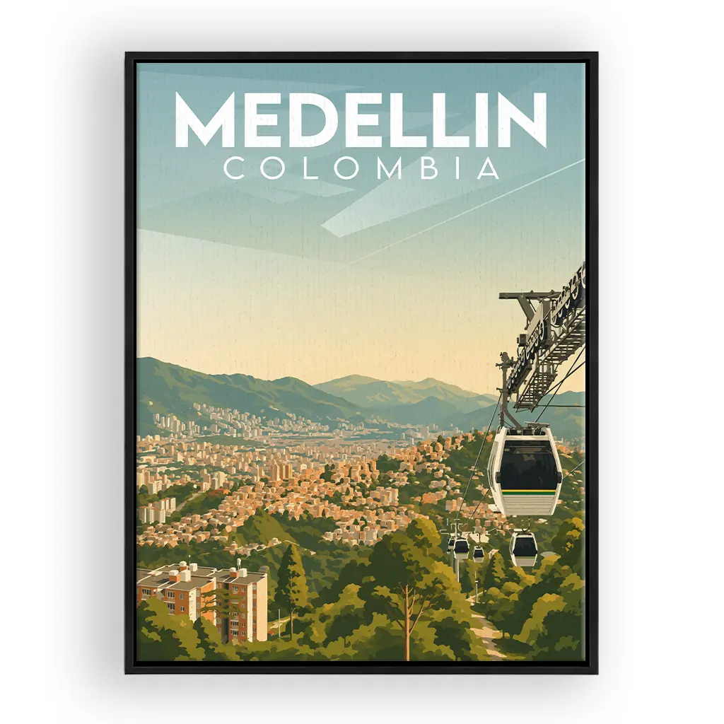medellin leinwand_rahmen_schwarz
