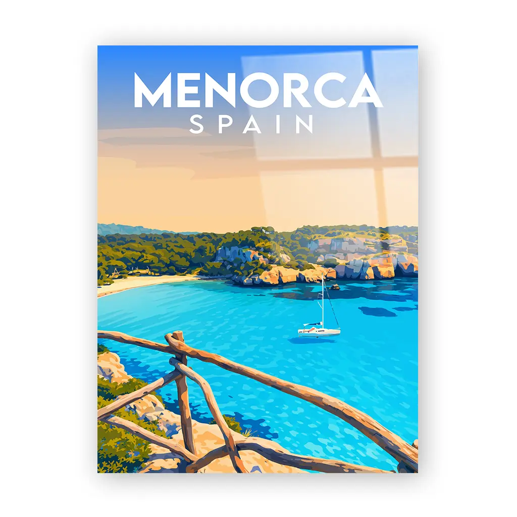 menorca acryl_ohnerahmen
