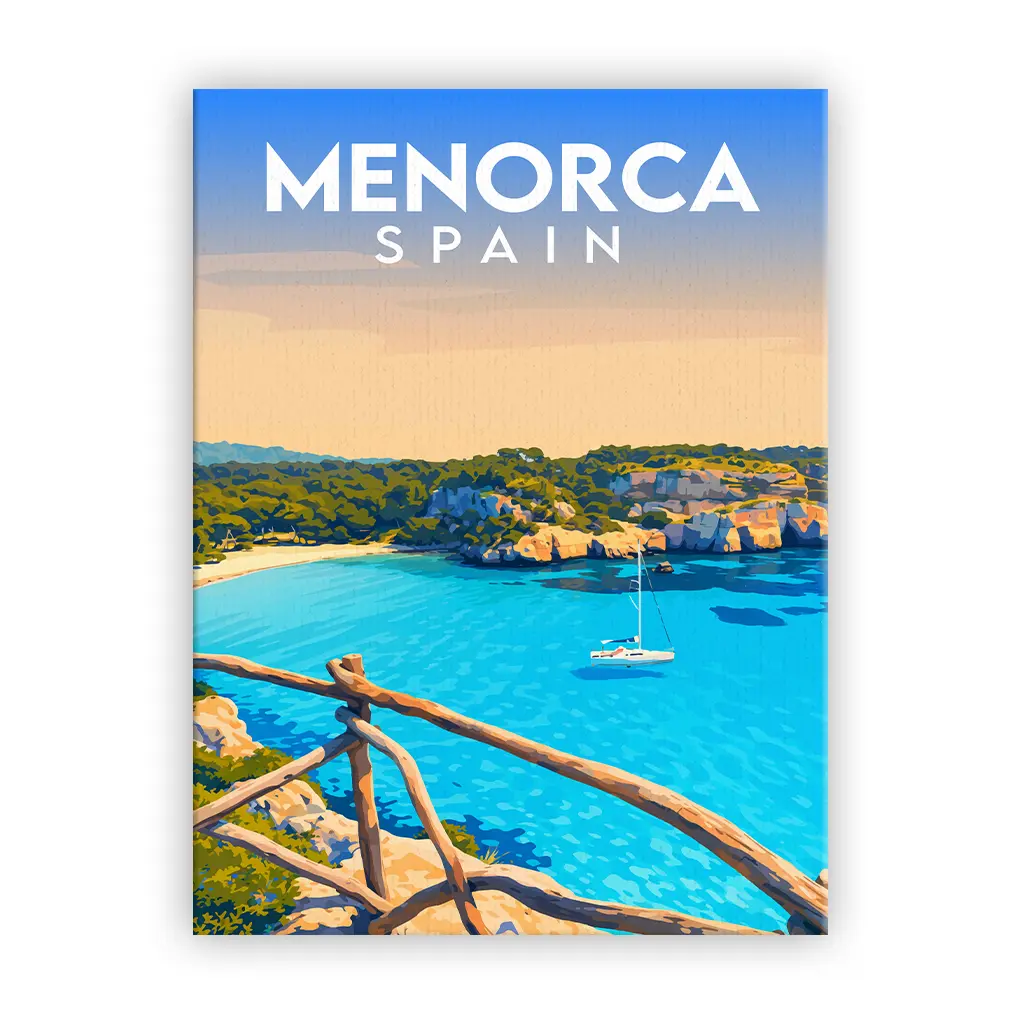 menorca leinwand_ohnerahmen