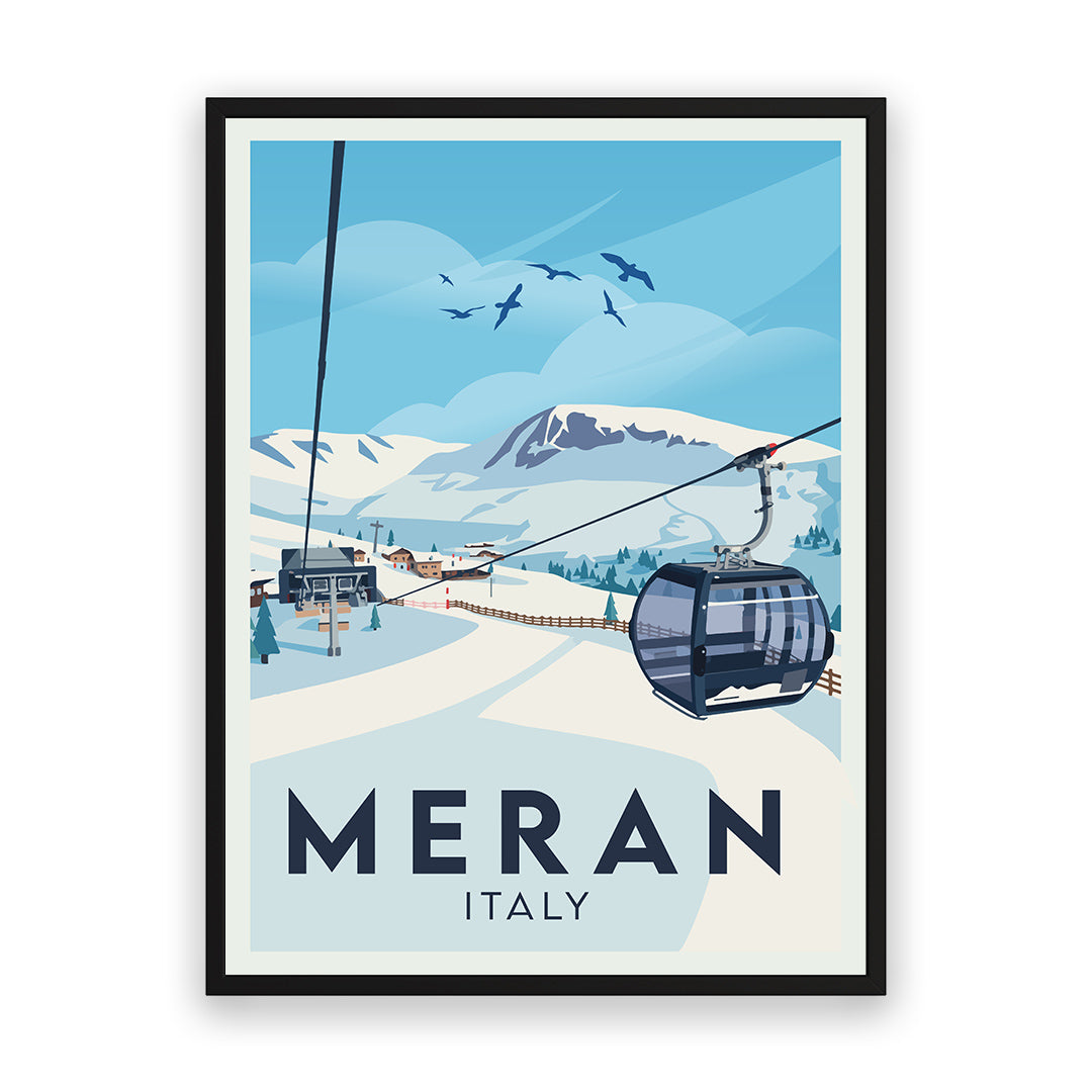 Meran Italien Kunstdruck