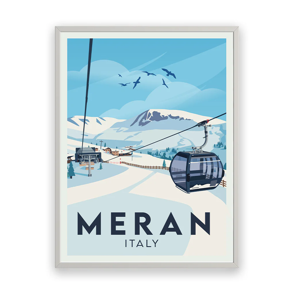 meran poster_rahmen_weiss