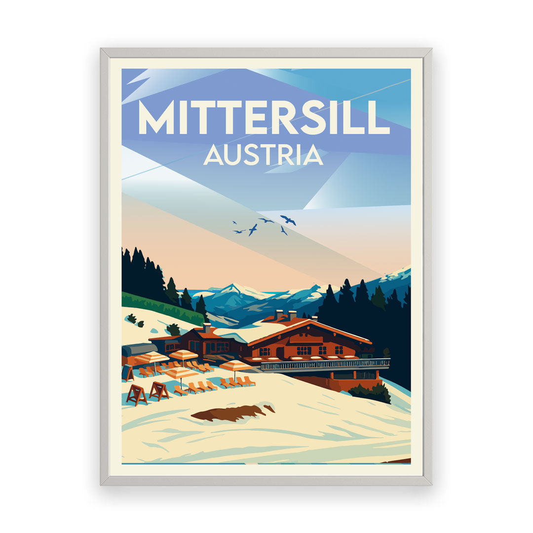 Mittersill Österreich Kunstdruck