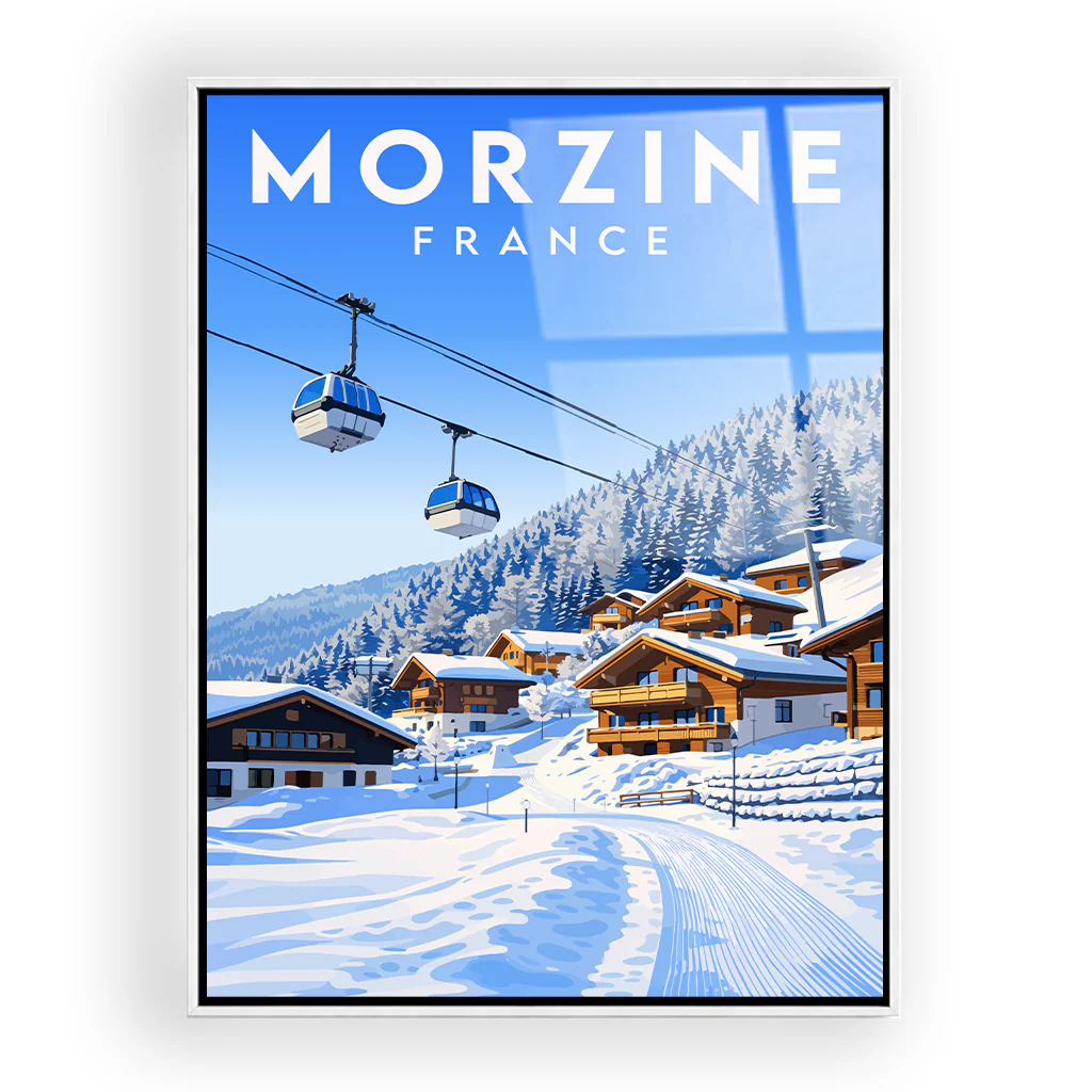 morzine acryl_rahmen_weiss