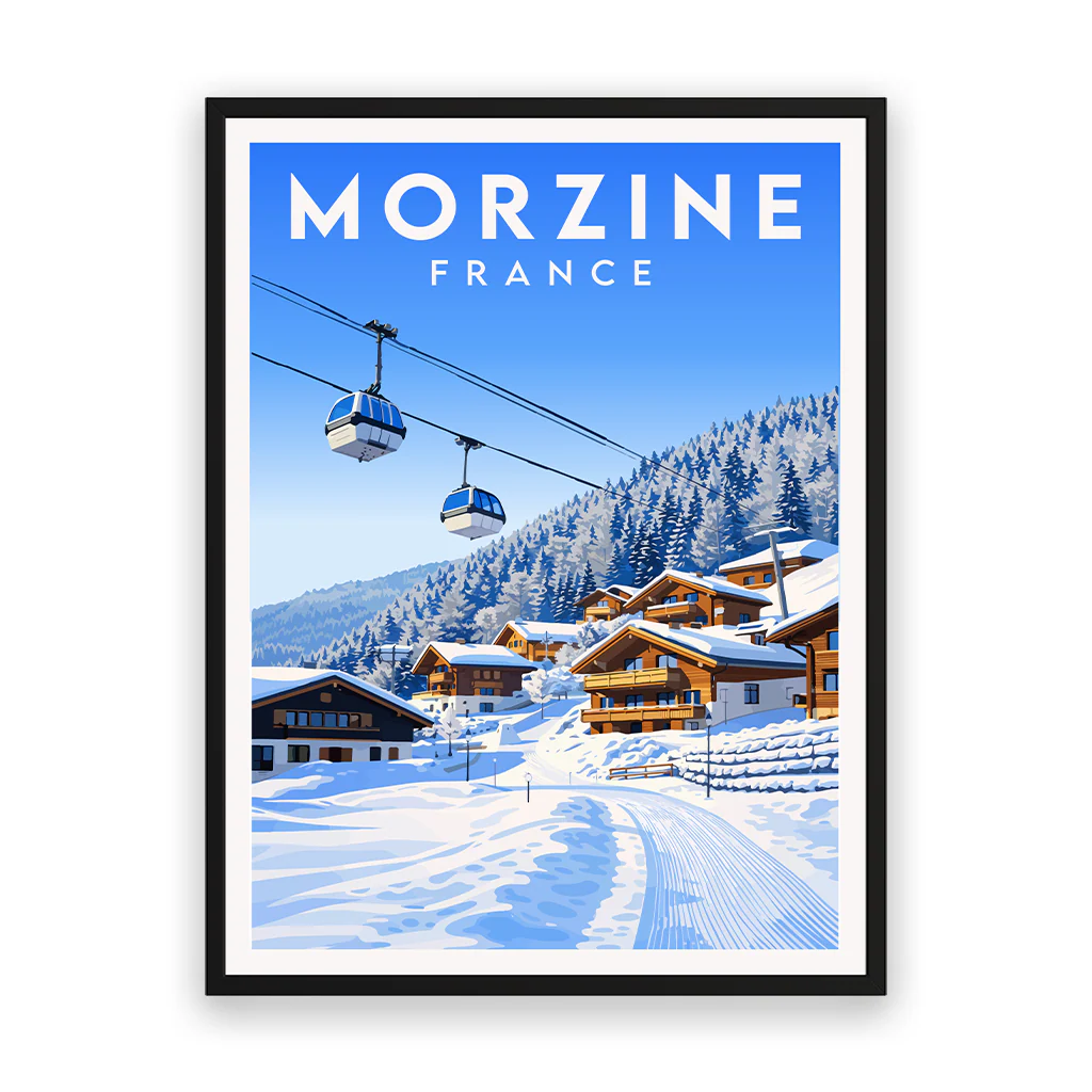 morzine poster_rahmen_schwarz