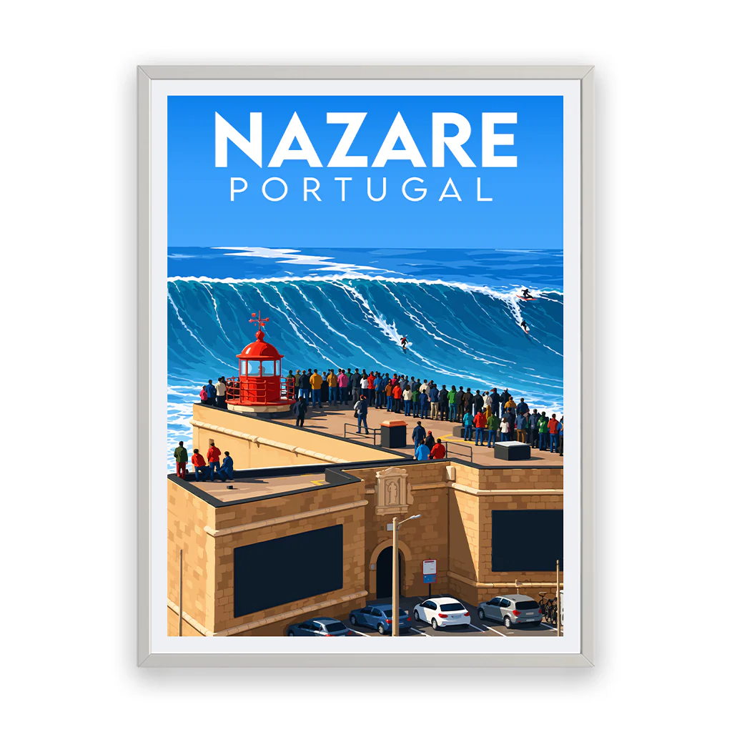 nazare poster_rahmen_weiss
