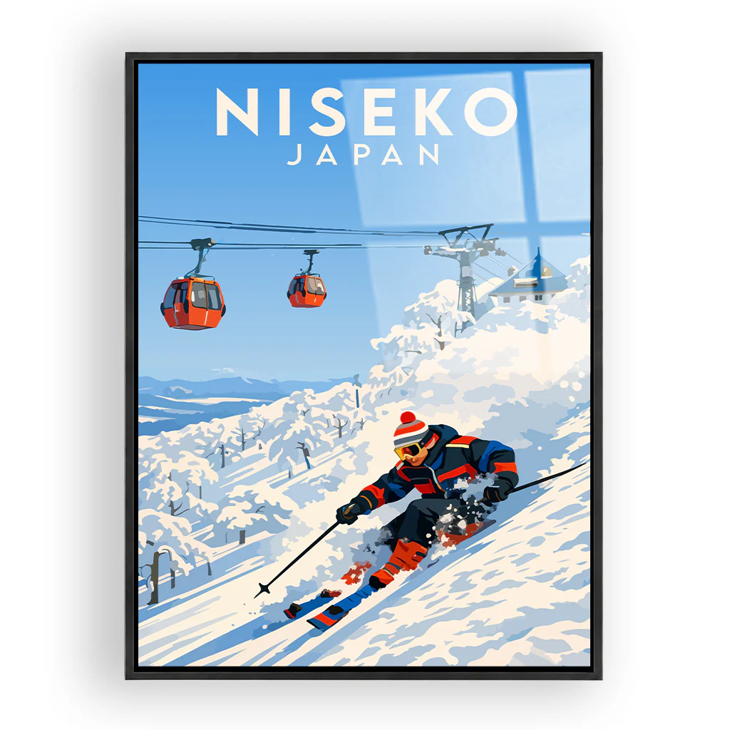 niseko acryl_rahmen_schwarz