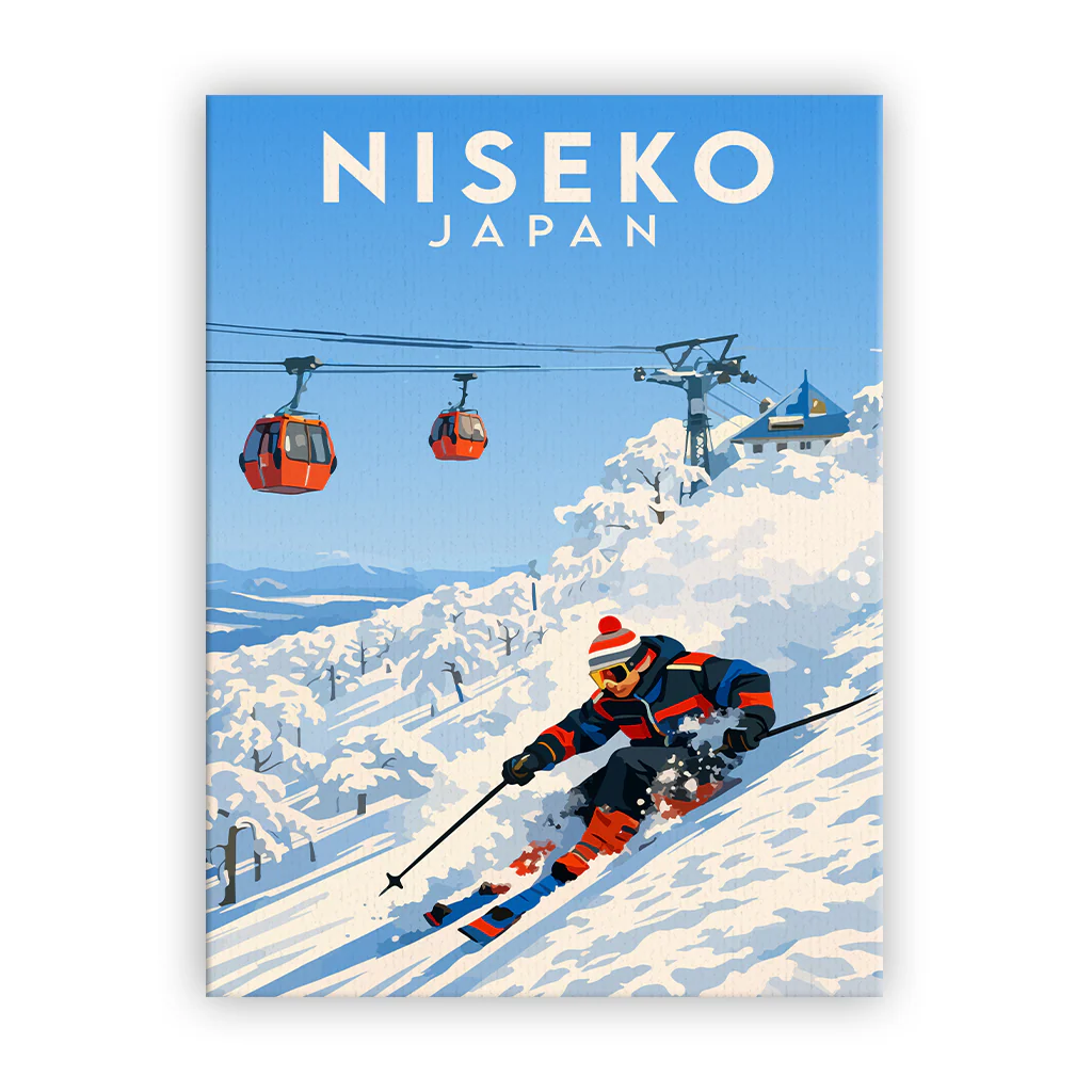 niseko leinwand_ohnerahmen