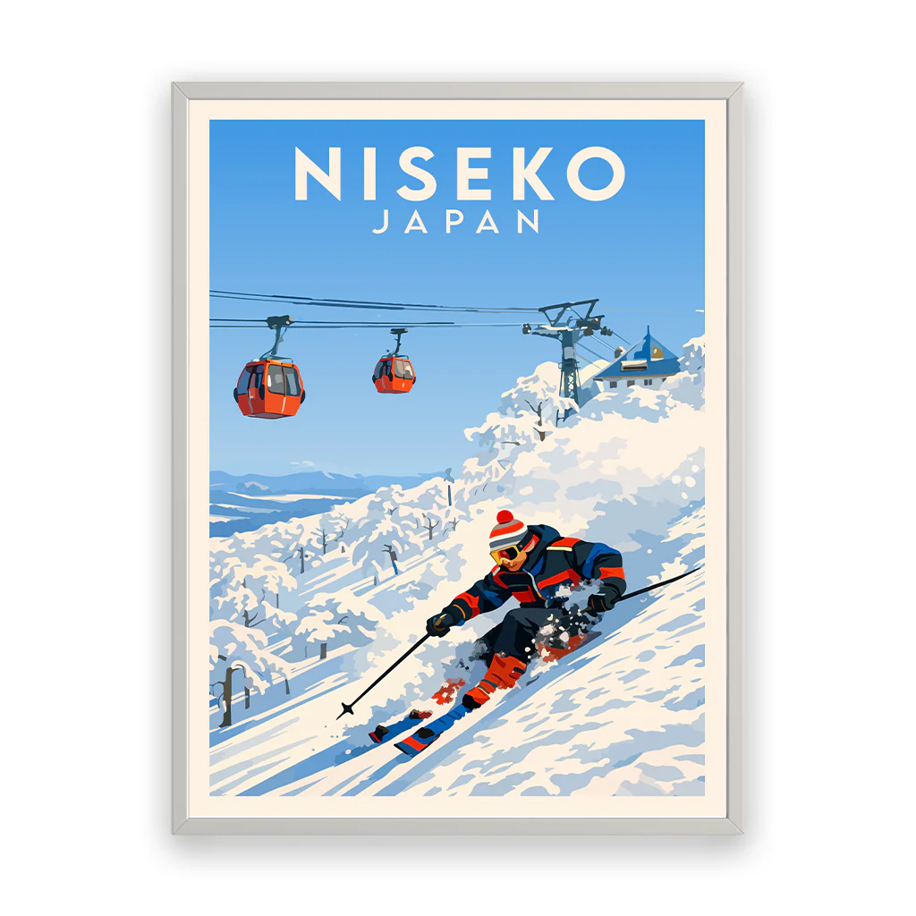 niseko poster_rahmen_weiss