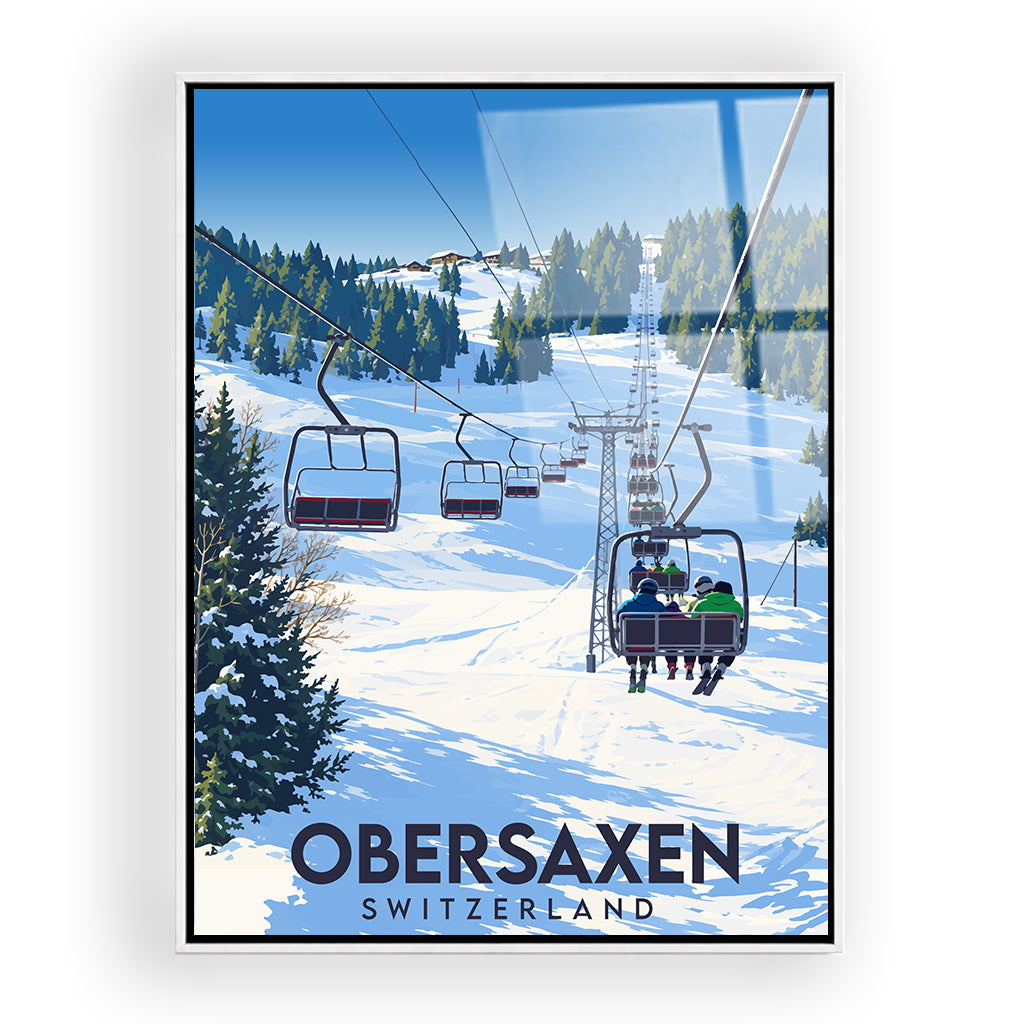 obersaxen acryl_rahmen_weiss