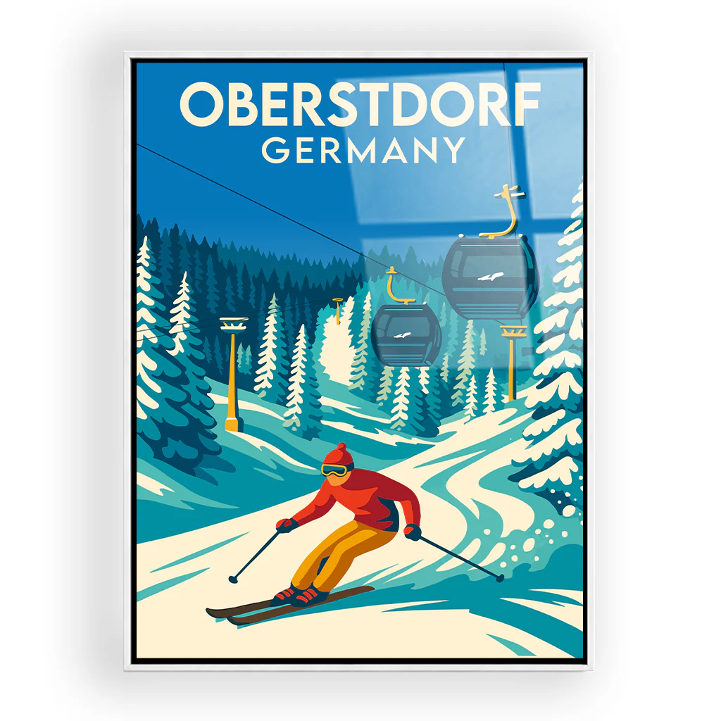 oberstdorf acryl_rahmen_weiss