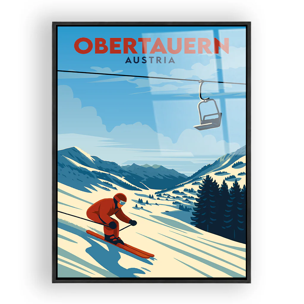 obertauern acryl_rahmen_schwarz