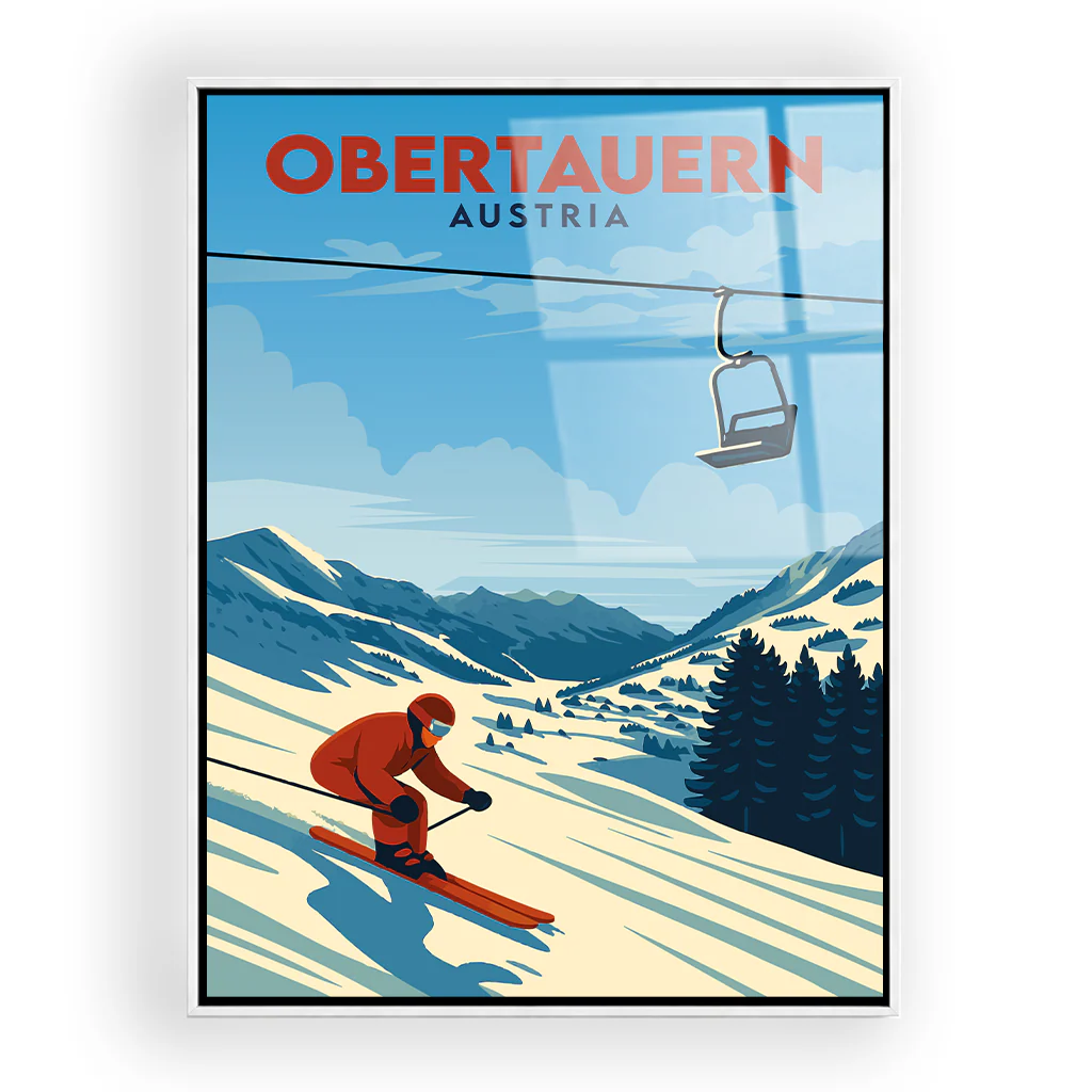 obertauern acryl_rahmen_weiss