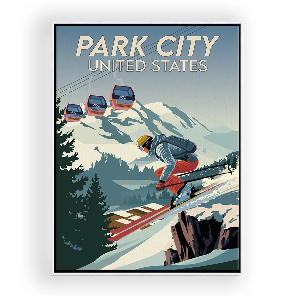 parkcity leinwand_rahmen_weiss