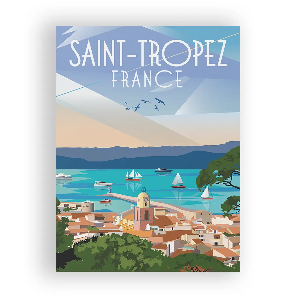 saint-tropez Alu ohne Rahmen