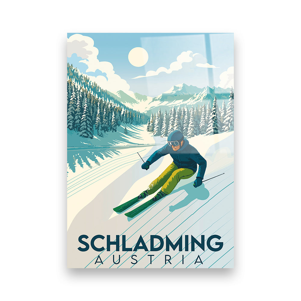 Schladming Österreich Acryldruck